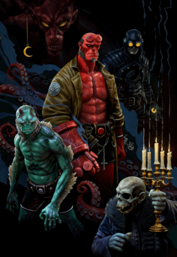  ZBrush地狱男爵角色数字雕刻完整实例制作视频教程(图5)