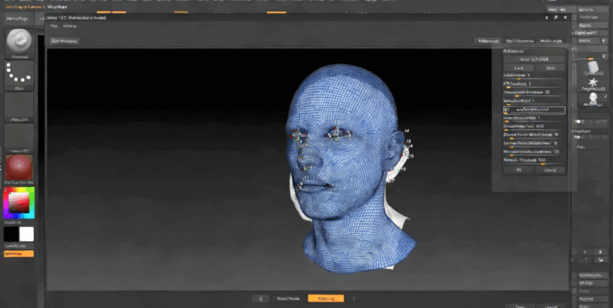 ZBrush插件ZWrap模型扫描拓扑中文教程与插件完整制作流程视频教程 (图3)