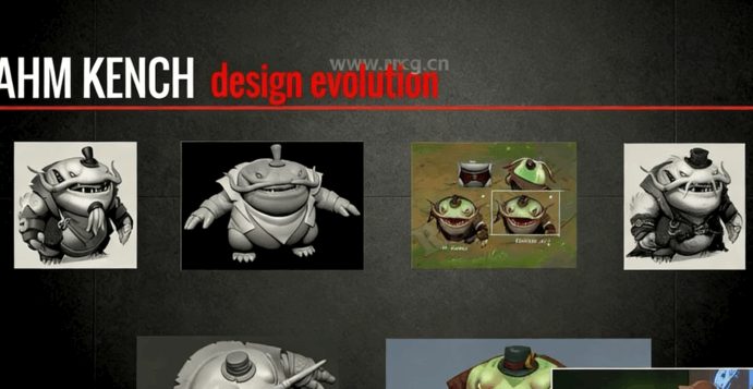 拳头公司zbrush游戏制作技巧技术交流视频教程 (图4)