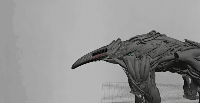 Vitaly Bulgarov大神机械食蚁兽硬表面ZB视频教程(图3)