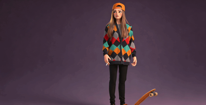 ZBrush潮流个性女孩雕刻制作完整流程视频教程(图3)