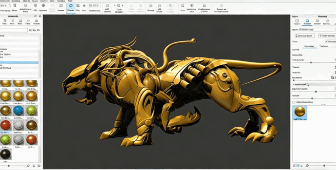  ZBrush机械怪兽生物硬表面雕刻实例训练视频教程 (图3)
