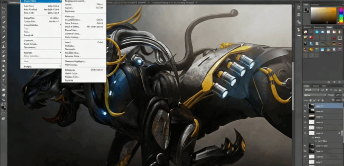  ZBrush机械怪兽生物硬表面雕刻实例训练视频教程 (图5)