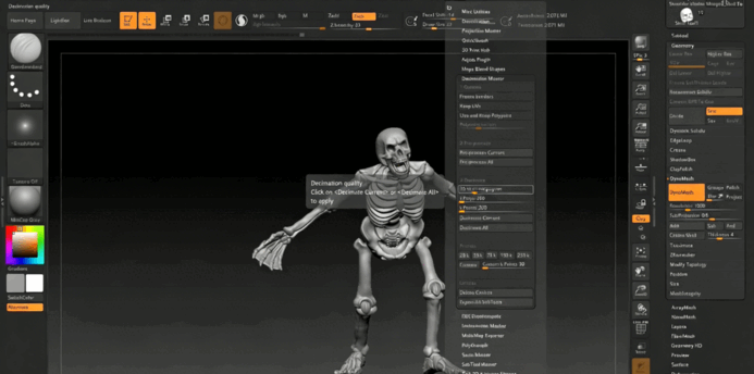 ZBrush人体骨骼数字雕刻3D打印技术视频教程 (图5)