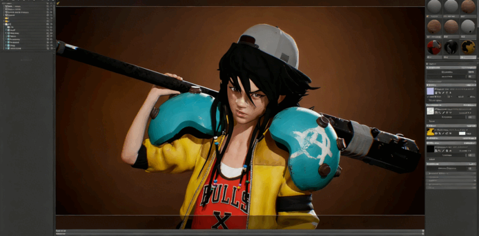 ZBrush年轻战斗女孩完整雕刻制作流程训练视频教程 (图2)