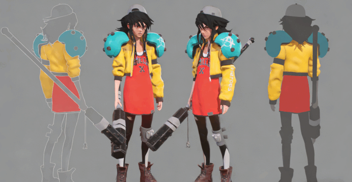 ZBrush年轻战斗女孩完整雕刻制作流程训练视频教程 (图5)
