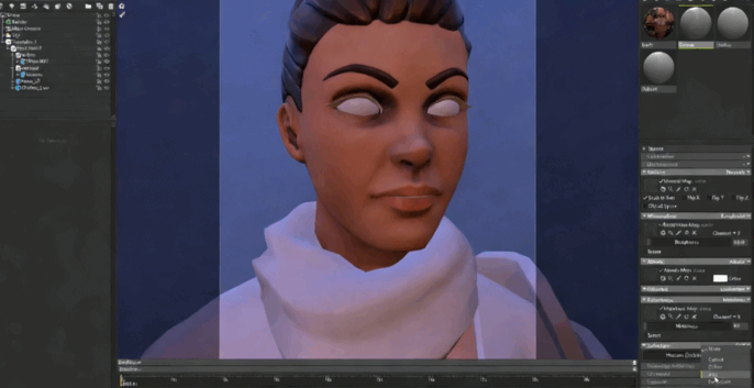  ZBrush女性武士战士角色完整实例制作视频教程 (图3)