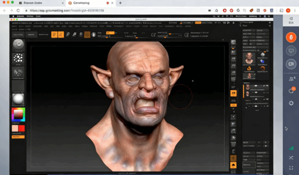 Zbrush数字雕刻基础技能工作流程训练视频教程 (图4)