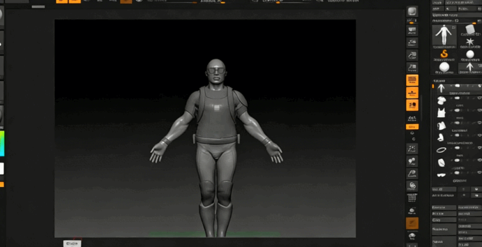Zbrush数字雕刻基础技能工作流程训练视频教程 (图2)