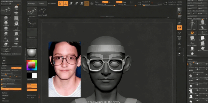 ZBrus超精细角色实例制作大师级视频教程(图3)