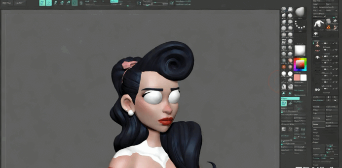 ZBrush角色设计新手入门实例训练视频教程 (图3)