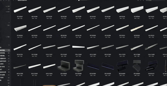 2023年全案设计-照明设计-企一照明全系产品（免抠图）(图3)