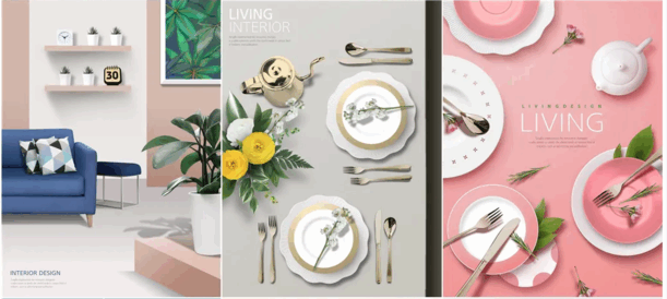 宜家风简约软装摆件PSD源文件(图4)