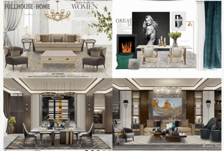 精选116套轻奢软装方案(图2)