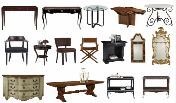精选2226套美式家具免扣素材(图2)