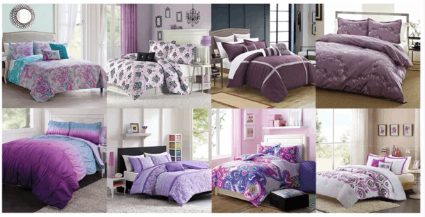 紫色系列家具灯饰布艺饰品等软装素材(图2)