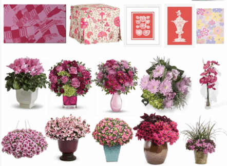 粉色系列家具灯饰布艺饰品等软装素材(图4)