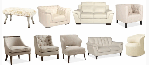 米色系列家具灯饰布艺饰品等软装素材(图2)