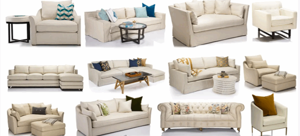 米色系列家具灯饰布艺饰品等软装素材(图6)