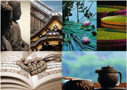 禅意中国风概念元素搭配设计素材(图1)