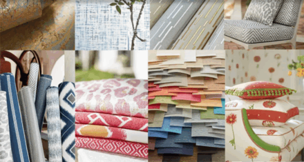 国外概念壁纸布艺抱枕家具细节局部搭配软装素材图(图2)