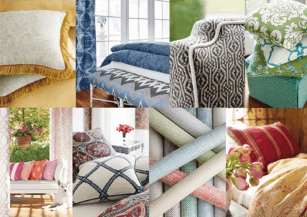 国外概念壁纸布艺抱枕家具细节局部搭配软装素材图(图3)