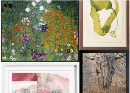 艺术挂画装饰画图库 PNG格式免抠图软装素材(图1)