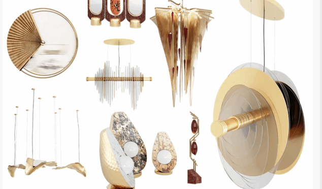 现代工艺家具灯饰PNG免扣图软装设计素材(图5)