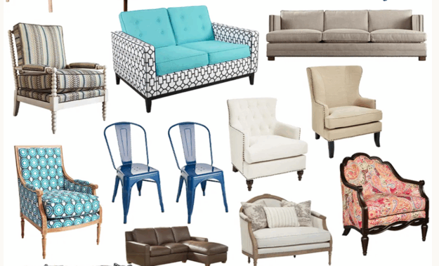 沙发座椅类PNG免抠图无底软装设计素材(图4)