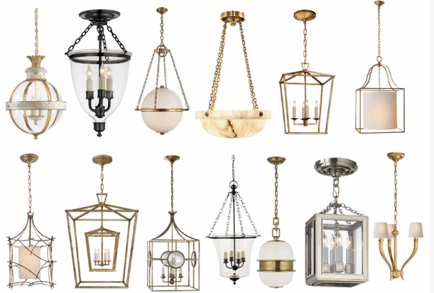 时尚吊灯吸顶灯PNG免抠图软装设计素材(图3)