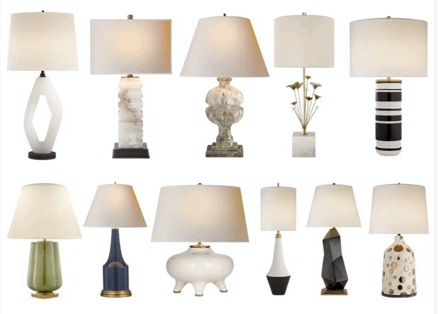 新品台灯落地灯PNG免抠图软装设计素材(图4)