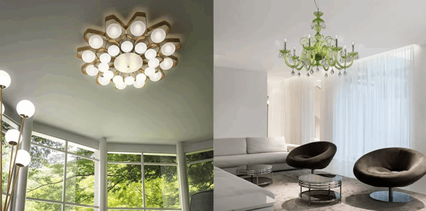 国外摩登PNG格式灯饰与场景图软装素材(图1)