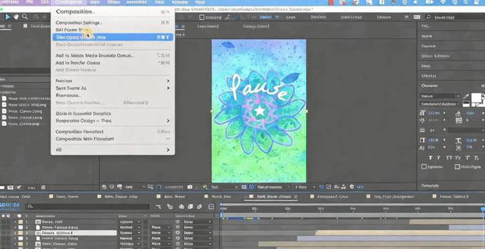 Procreate自定义插图制作AE动画视频教程(图6)