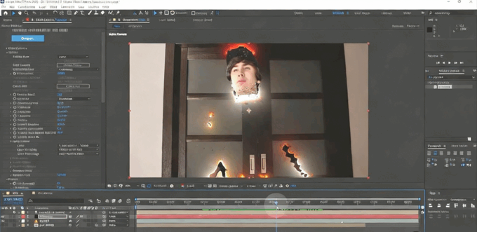 AE初学者创建火花效果技术工作流程视频教程(图5)