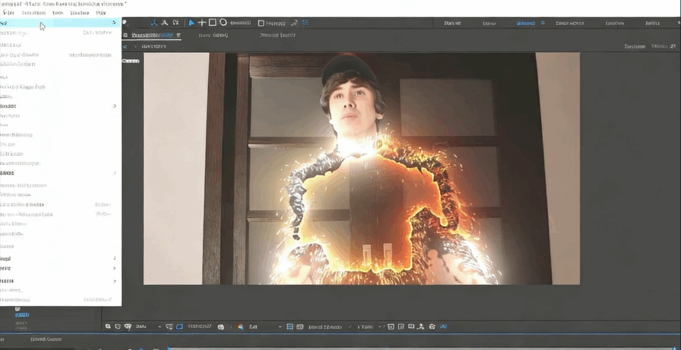 AE初学者创建火花效果技术工作流程视频教程(图6)