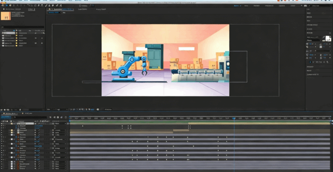 AE初学者制作动画特效基础知识工作流程视频教程(图4)