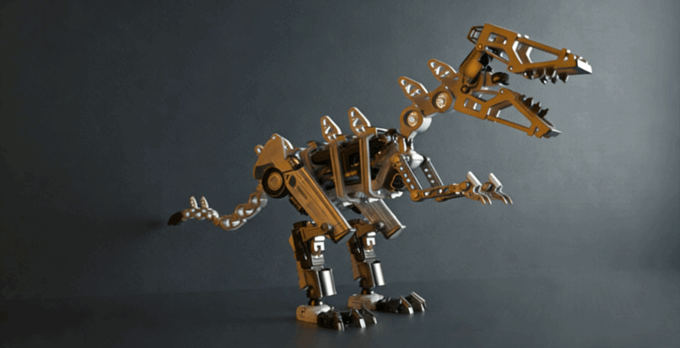 9套炸裂的科技感零件模型(图3)