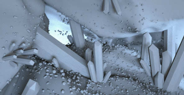 C4D血红水晶矿洞原创工程文件(图2)