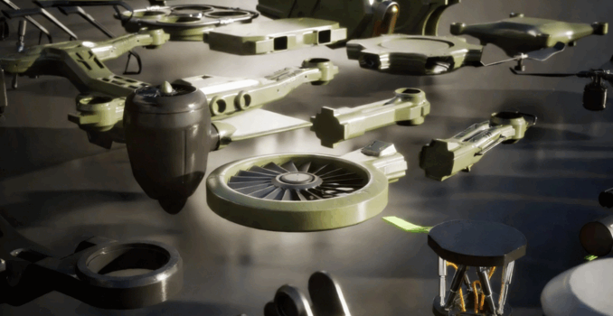 高精度C4D科幻无人机飞行器模型合集(图2)