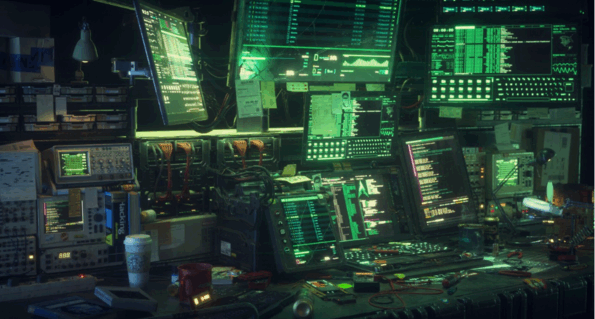 Octane渲染器超科幻电脑工作室数码模型优质合集(图5)