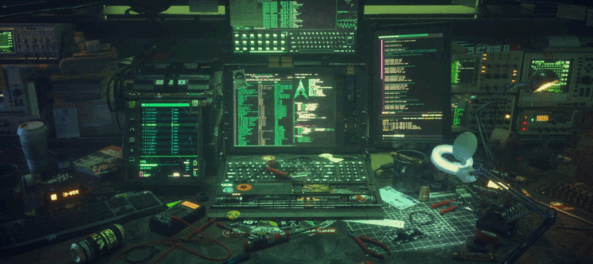 Octane渲染器超科幻电脑工作室数码模型优质合集(图7)