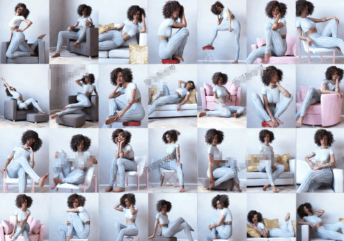 [家具模型] 日常家具道具和居家休闲姿势3D模型合集(图3)