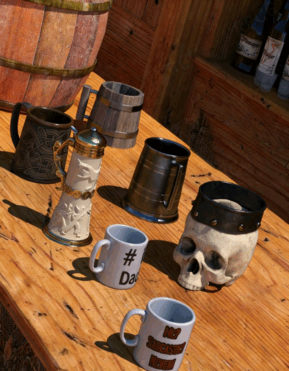 [家具模型] 结实酒杯茶杯独特造型3D模型合集(图4)