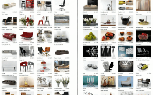 [家具模型] DESIGNCONNECTED出品1000组家居生活相关高质量3D模型(图6)