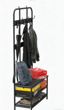 [家具模型] 衣架衣帽架挂衣服架高质量3D模型(图5)