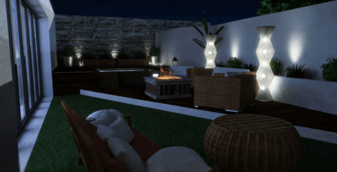 [家具模型] 浪漫优雅环境中放松舒适按摩浴缸3D模型合集(图6)