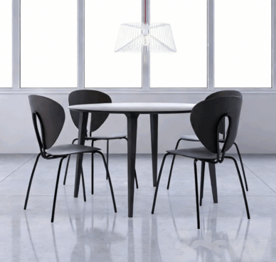 [家具模型] 50组精品桌子椅子3D模型合集(图2)