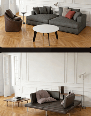 [家具模型] 20组高品质沙发家居3D模型合集 Evermotion Archmodels第197季(图2)