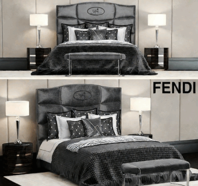 [家具模型] 50组精品床家具3D模型合集(图5)