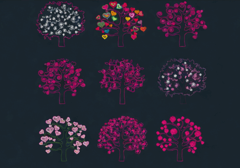 2026年最新景观植物CAD景观树CAD乔木CAD植物CAD花木CAD观赏树CAD树木CAD图库(图3)